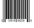 Barcode Image for UPC code 033616492099