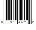 Barcode Image for UPC code 033616496622