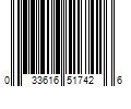 Barcode Image for UPC code 033616517426