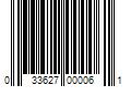 Barcode Image for UPC code 033627000061