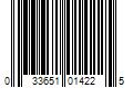 Barcode Image for UPC code 033651014225