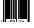 Barcode Image for UPC code 033656310001