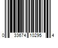 Barcode Image for UPC code 033674102954