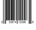 Barcode Image for UPC code 033674120965