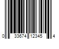 Barcode Image for UPC code 033674123454