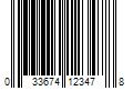 Barcode Image for UPC code 033674123478