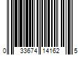 Barcode Image for UPC code 033674141625