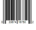 Barcode Image for UPC code 033674167502