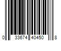 Barcode Image for UPC code 033674404508