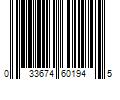 Barcode Image for UPC code 033674601945