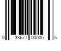 Barcode Image for UPC code 033677000066