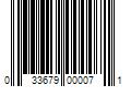 Barcode Image for UPC code 033679000071