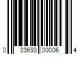 Barcode Image for UPC code 033693000064