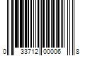 Barcode Image for UPC code 033712000068