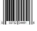 Barcode Image for UPC code 033732044516