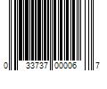 Barcode Image for UPC code 033737000067