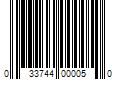 Barcode Image for UPC code 033744000050