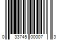 Barcode Image for UPC code 033745000073