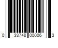 Barcode Image for UPC code 033748000063