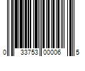 Barcode Image for UPC code 033753000065