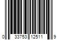 Barcode Image for UPC code 033753125119