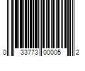 Barcode Image for UPC code 033773000052