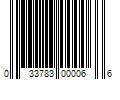 Barcode Image for UPC code 033783000066