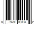 Barcode Image for UPC code 033798000082