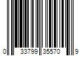 Barcode Image for UPC code 033799355709