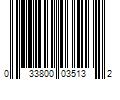 Barcode Image for UPC code 033800035132