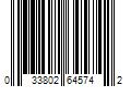 Barcode Image for UPC code 033802645742