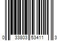 Barcode Image for UPC code 033803534113