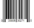 Barcode Image for UPC code 033805302710