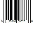 Barcode Image for UPC code 033816500266