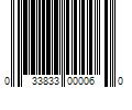 Barcode Image for UPC code 033833000060