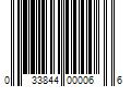 Barcode Image for UPC code 033844000066