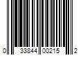 Barcode Image for UPC code 033844002152