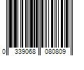 Barcode Image for UPC code 0339068080809