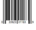 Barcode Image for UPC code 033923011839