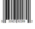 Barcode Image for UPC code 033923922692