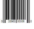 Barcode Image for UPC code 033963000060