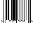 Barcode Image for UPC code 033967000080