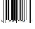 Barcode Image for UPC code 033977025981