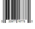 Barcode Image for UPC code 033977167780