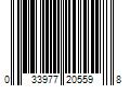 Barcode Image for UPC code 033977205598