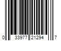 Barcode Image for UPC code 033977212947