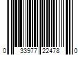 Barcode Image for UPC code 033977224780