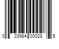 Barcode Image for UPC code 033984000285