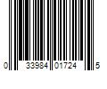 Barcode Image for UPC code 033984017245. Product Name: Solgar Male Multiple Tablets