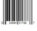 Barcode Image for UPC code 033984017887